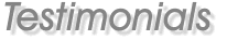 Testimonials